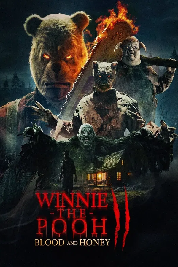 Poster phim Gấu Pooh: Máu và Mật 2 trên PhimMoi