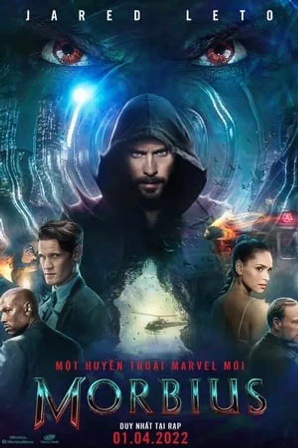 Poster phim Ma Cà Rồng Morbius trên PhimMoi