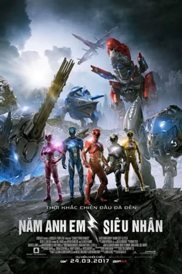 Poster phim Năm Anh Em Siêu Nhân trên PhimMoi